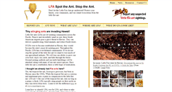 Desktop Screenshot of fireantfreemaui.org